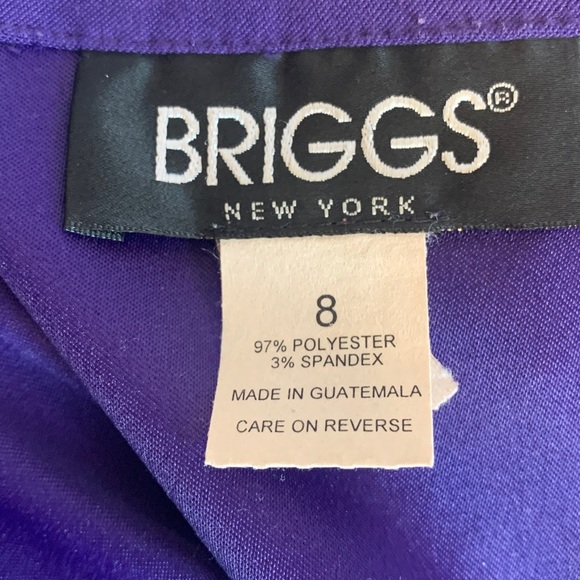 Vintage Women’s Size 8 Medium Vibrant Purple Full Zip Blazer Jacket - Picture 8 of 9